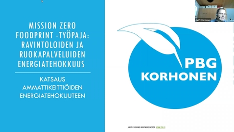 Thumbnail for Virtuaalityöpaja: Ravintoloiden ja ruokapalveluiden Energiatehokkuus 2 - katsaus ammattikeittiöiden energiatehokkuuteen