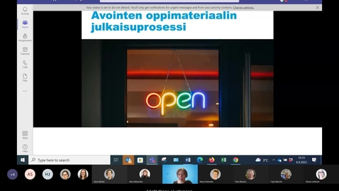 Thumbnail for Oppimateriaalien avoin julkaiseminen