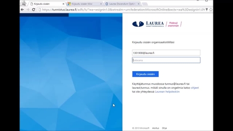 Thumbnail for Miten käyttäjätunnusta ja salasanaa käytetään palveluissa?