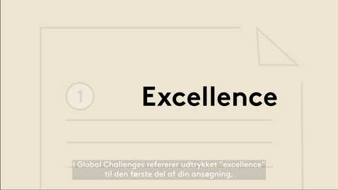 Thumbnail for Global Challenges: Explainer 1 - Excellence