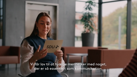 Thumbnail for Bacheloruddannelsen i Audiologopædi på SDU