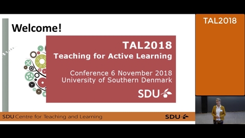 Thumbnail for Welcome to the TAL2018 Conference 