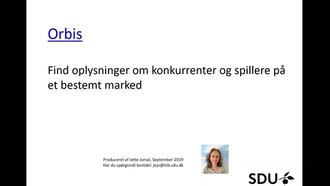 Thumbnail for Orbis Konkurrenter