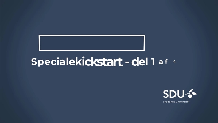 Specialekickstart fra d. 25. januar 2022