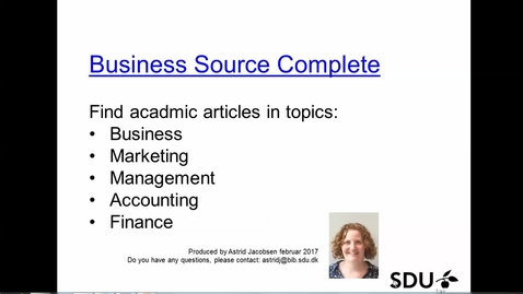 Thumbnail for Business Source Complete Basic UK
