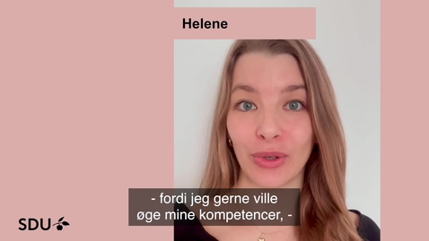 Thumbnail for Kandidatuddannelsen i Ergoterapi II