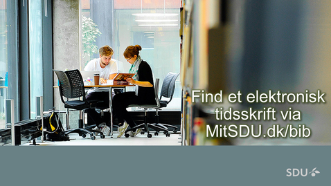 Thumbnail for Find et elektronisk tidsskrift