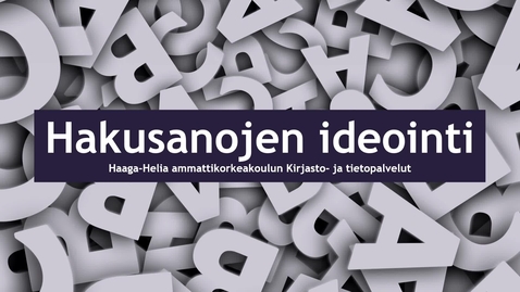 Thumbnail for Hakusanojen_ideointi