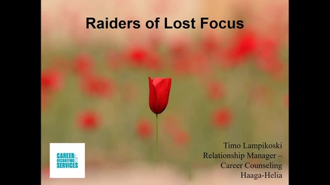 Thumbnail for Raiders of Lost Focus