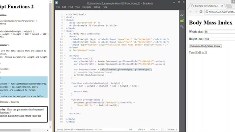 Thumbnail for JS Functions 2 Debugging
