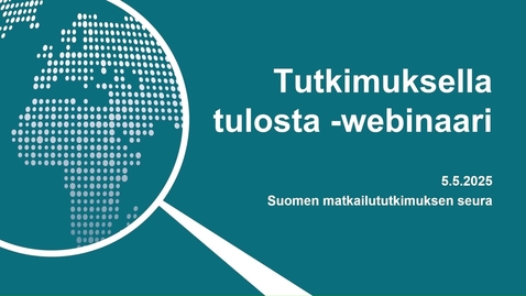 Thumbnail for Ruokoski: Merkityksellinen työntekijäkokemus matkailualalla