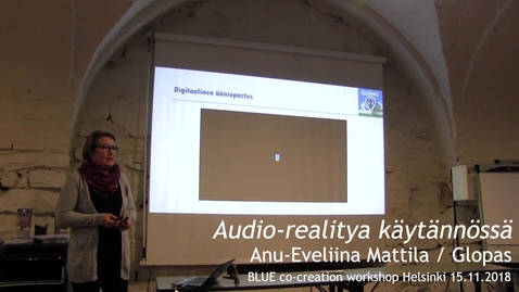 Thumbnail for Blue co-creation workshop Glopas Helsinki 15.11.2018