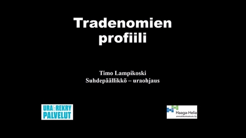 Thumbnail for Tradenomien profiili 2018