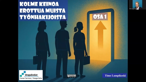 Thumbnail for 3 keinoa erottua muista työnhakijoista (joita 95 % ei käytä!), osa 1