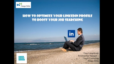 Thumbnail for How to Optimize Your LinkedIn Profile to Fasten Your Job Searching