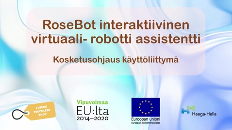 Thumbnail for RoseBotin kosketusohjauskäyttöliittymä