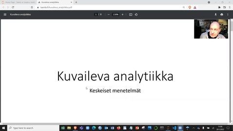 Thumbnail for Kuvaileva analytiikka