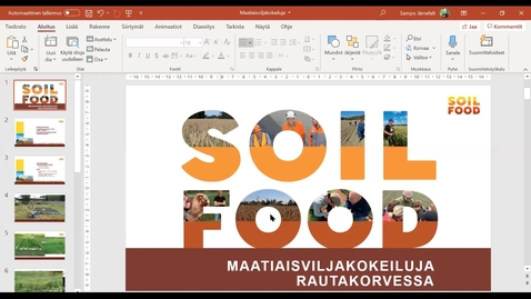 Thumbnail for Maatiaisviljojen lisäysviljelykokemukset 2