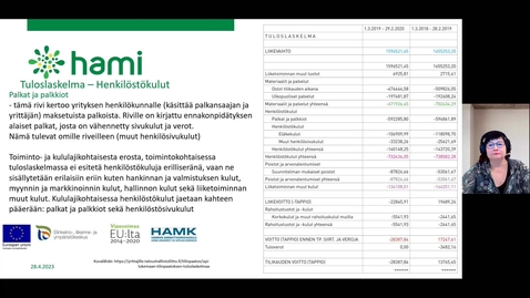 Thumbnail for Muutoksen kesyttäjä -hanke_ henkilöstökulut-20230428_110917-Meeting Recording