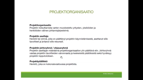 Thumbnail for Projektinhallinta 011123_osa2