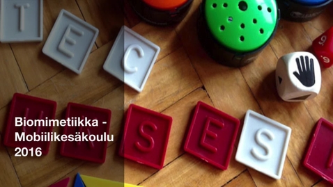 Thumbnail for Biomimetiikka-Mobiilikesäkoulu