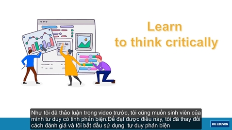 Thumbnail for Part 4: Making thinking explicit strategy, organizing in-class and online discussion (subtitled in Vietnamese)