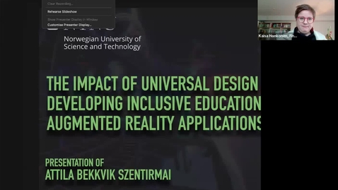 Thumbnail for The Impact of Universal Design in the Design of Educational Augmented Reality Applications