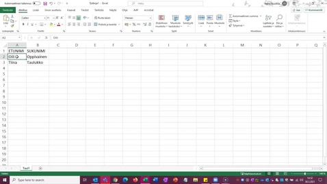 Thumbnail for Excel-mikä siirtyy