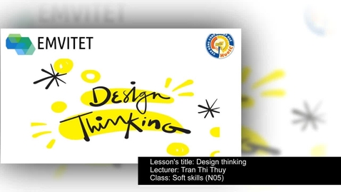 Thumbnail for Design thinking at HUE IC