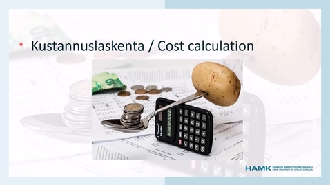 Thumbnail for VIDEO 23 / Kustannuslaskenta / CASE 1