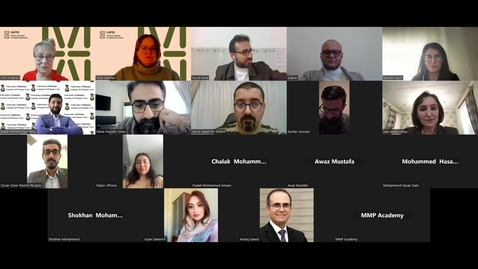 Thumbnail for Recording of the fifth session
