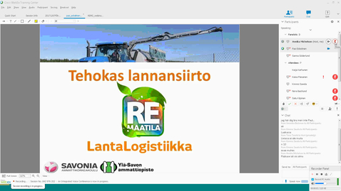 Thumbnail for Lantalogistiikan kehitysmahdollisuudet Pasi Eskelinen Savonia