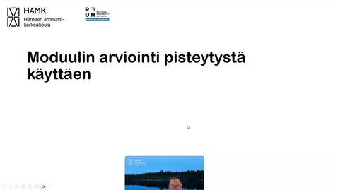 Thumbnail for Arviointi pisteytyksellä