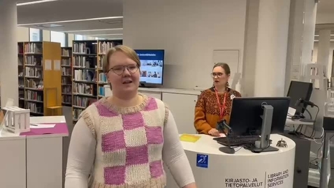 Thumbnail for Kirjastoon voi luottaa!