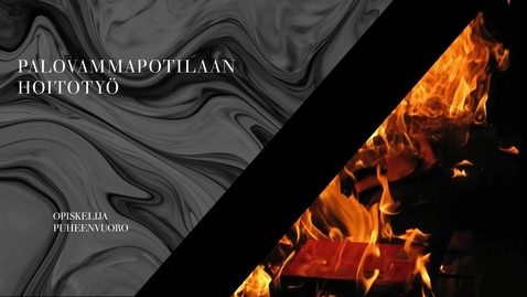 Thumbnail for Palovammapotilaan hoitotyö