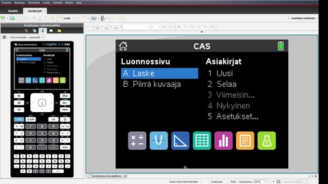 Thumbnail for Funktion kuvaajan piirtäminen ja analysointi laskimella