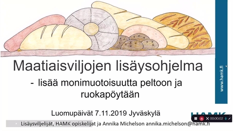 Thumbnail for Maatiaisviljojen lisäysohjelma