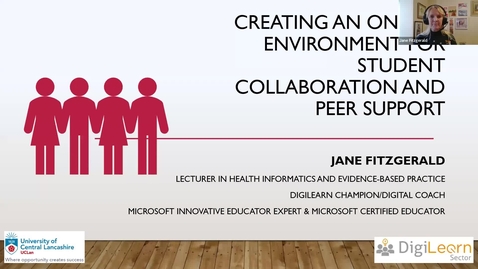 Thumbnail for Creating an on-line environment for student collaboration and peer support