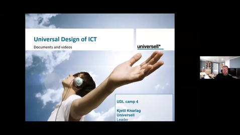 Thumbnail for UDL of ICT - Documents and videos