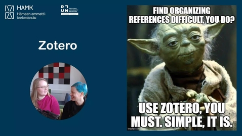 Thumbnail for Mikä on Zotero?