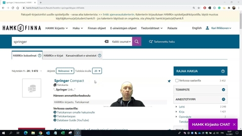 Thumbnail for Springer Compactin käytön ohjevideo