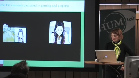 Thumbnail for 081021 Hjorth: &quot;The big bang: A case study of mobile media and gaming as new media in South Korea&quot;