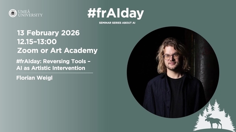 Thumbnail for Reversing Tools – AI as Artistic Intervention