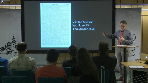 Thumbnail for 151116 Cordell: &quot;The Best Mechanical Paper in the World”: Scientific American, Reprinting, and the Circulation of Popular Science in Nineteenth-Century Newspapers&quot;