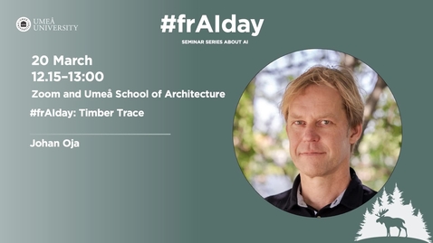 Thumbnail for #frAIday: Timber Trace