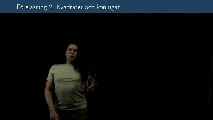 Föreläsning 2b - Basfärdigheter i algebra