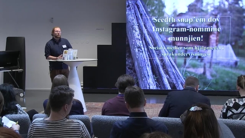 Thumbnail for #DigiGiella16: Sociala medier som hjälpmedel i språkundervisning