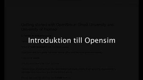 Thumbnail for Opensim-01-skapakonto
