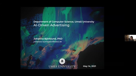 Thumbnail for Johanna Björklund: The AI behind the Advertising
