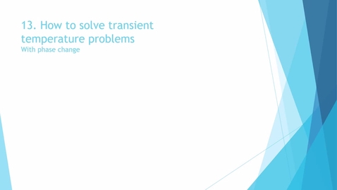 Thumbnail for Chapter 13 transient problems part 2